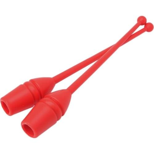 1 Pair Children Adults Rhythmic Gymnastics Stick Dancing Sports Fitness Equipment U2JB