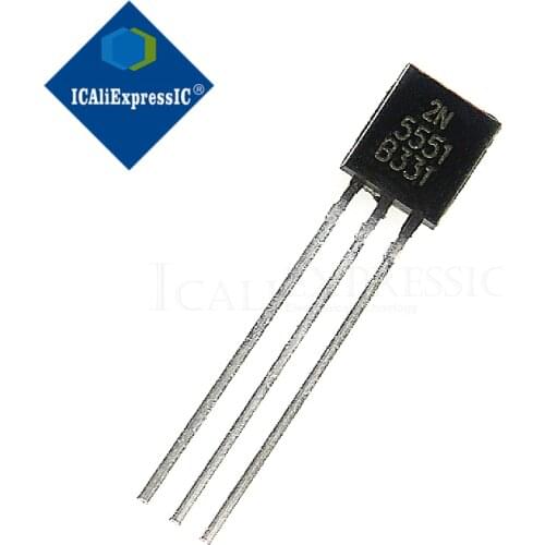 100PCS 2N5551 2N5551 TO-92 TO92 0.6A 160V NPN Original and Transistor new original In Stock