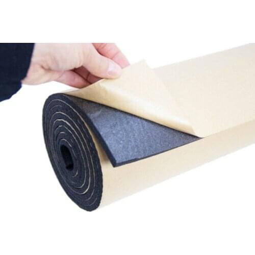 50x100cm 3mm Car Soundproof Deadening Heat Noise Insulation Warm Foam Pad Subwoofer Mat Sound Thermal Proofing Pad