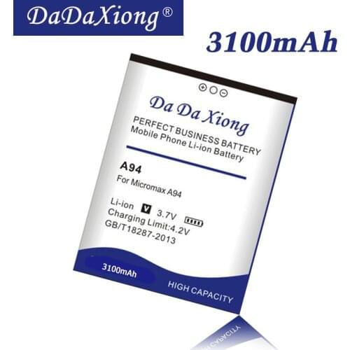 Da Da Xiong 3100mAh Micromax A94 Battery for Micromax A94 phone battery