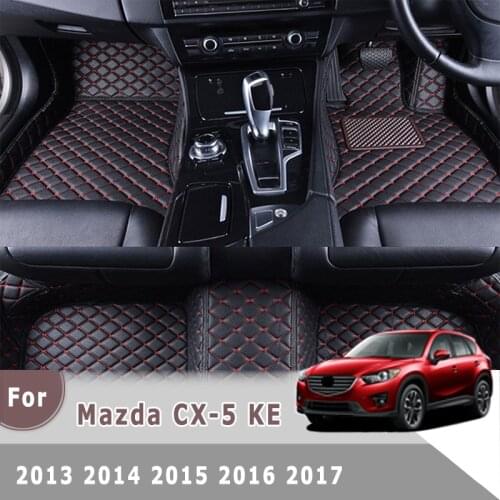 RHD Carpets For Mazda CX-5 cx5 KE 2017 2016 2015 2014 2013 Car Floor Mats Auto Interiors Parts Styling Accessories Covers