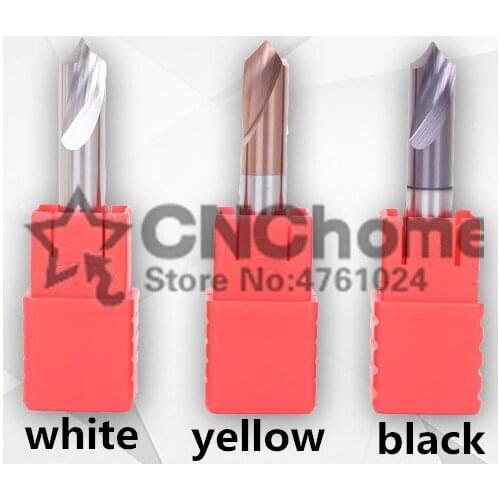 Free shipping 1PCS M3 M4 M5 M6 M8 M10 M12 Yellow/black coating Cemented carbide 90 degree chamfer drill positioning centre bit