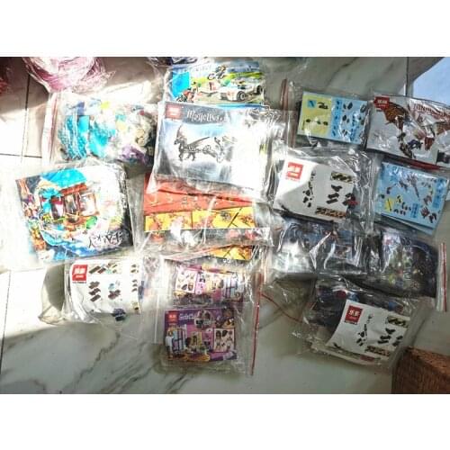 Block blind box unexpected surprise 100+ styles shipped randomly Above 300pcs Boys Girls Style Try your luck