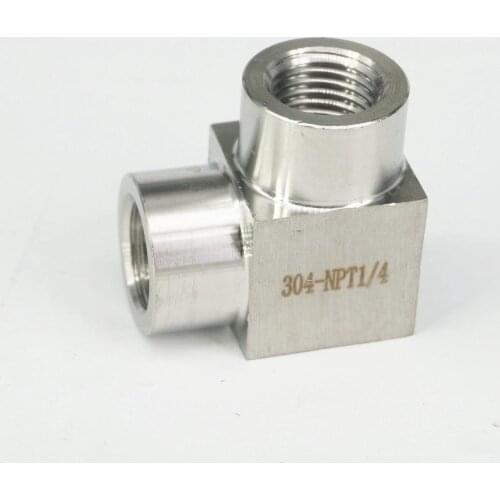1/4" NPT Female Elbow Pipe Fitting 304 Stainless Steel Water Gas Oil