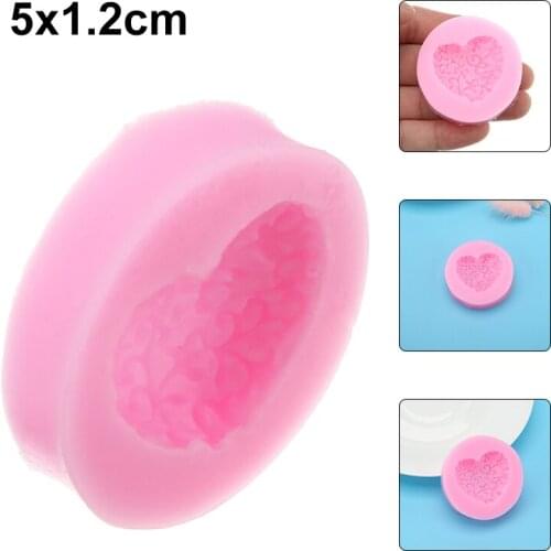 Heart Shape Cake Mold 3D Silicone Mousse Mold Chocolate Fondant Mold Handmade Cake Decoration DIY Kitchen Bakeware Accessories