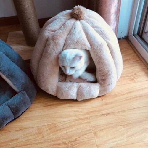 Deep Sleep Soft Breathable High Elastic PP Cotton Enclosed Cat Kennel Four Seasons General Purpose Ger Warm Thickened Pet Kennel