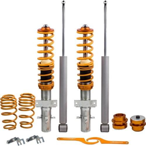 4pcs Coilover Kit for Seat Ibiza Mk4 6J VW Polo MK5 6R/6C Suspension Shock Absorber