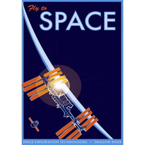 Lot style Choose Space Vintage Soviet Artwork Art print Silk poster Home Wall Decor