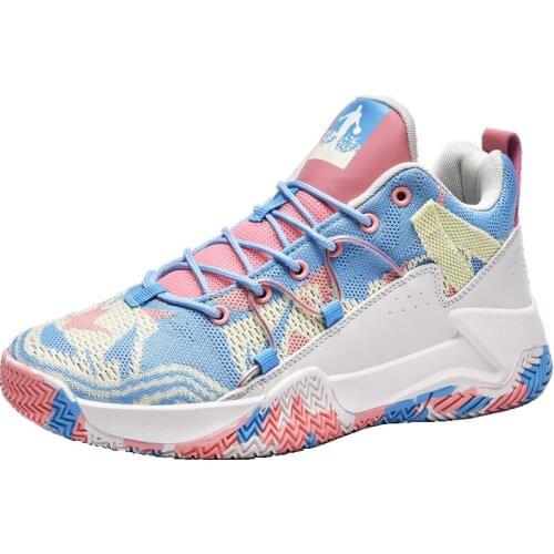 2021 Men and Women Casual Fashion Sports Shoes Couple Summer New Woven Breathable Basketball Running Shock Absorption Sneakers