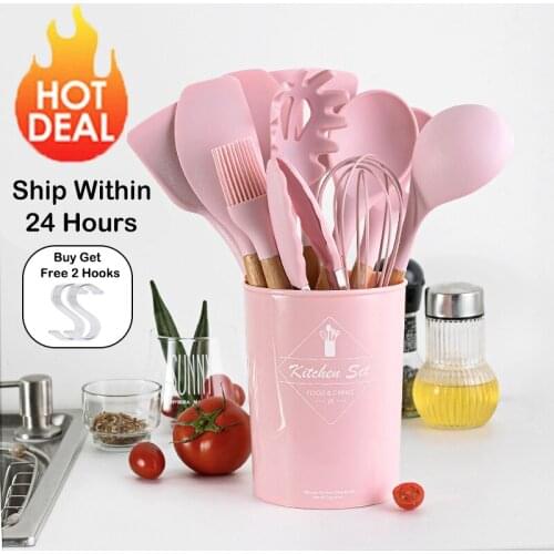 9/10/12PCS Silicone kitchen utensil tools set