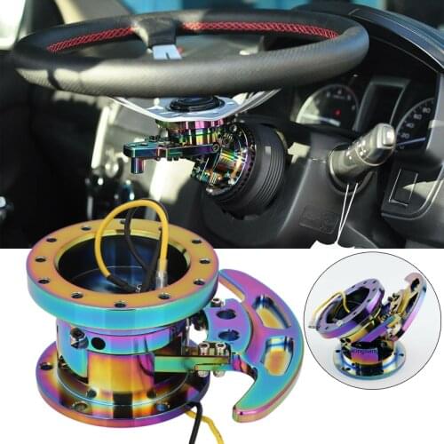 New Sports General Model Quick Release Steering Wheel Hub Kit Adapter Body Removable Snap Off Boss Kit Racing Steering Wheel