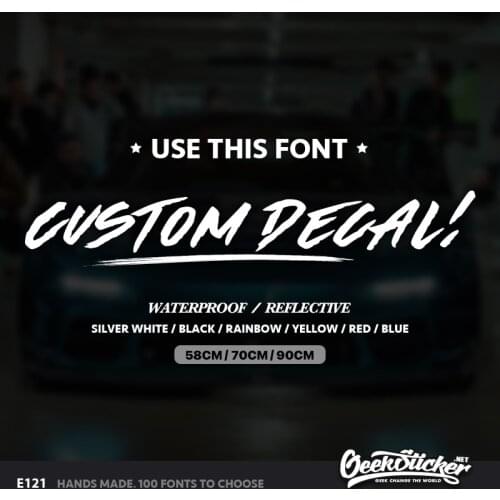 Custom Off Road Car Decals Body Decals Car Truck Window Custom Stickers Windshield Decal Company Name Decals Personalized