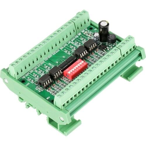 Level Voltage Converter 8-Channel NPN/PNP to NPN 5V/24V-D SquareWave Signal Conversion Module Level Converter 10MHZ