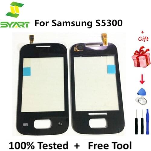 Touch Screen For Samsung S5300 Touch Screen Touch Panel Front Glass Lens Digitizer Replacement For Samsung S5300