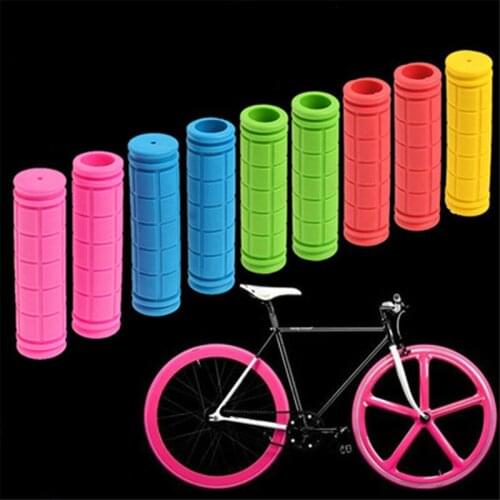 Outdoor sports cycling handlebar cover rubber color mountain bike grip bicycle handlebar cover
