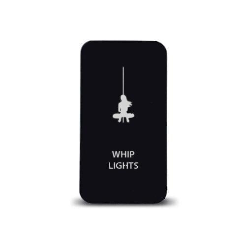 WHIP LIGHTS push Switch Button LED with Wires For Land Fortuner Tacoma