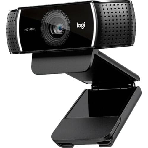 Logitech 100% Original C922 PRO Webcam 1080P 30FPS Full HD webcam Autofocus Web Camera built-in microphone Meeting with tripod