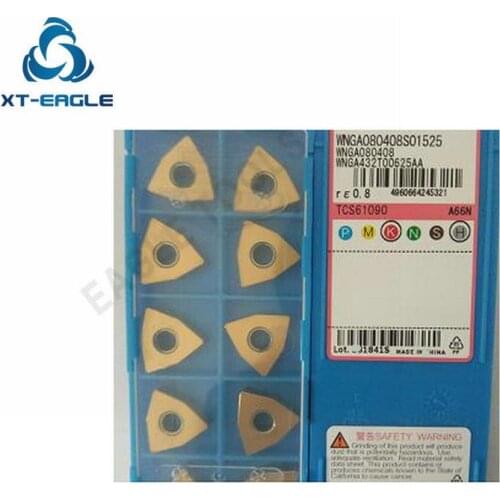 WNGA080408S01525 A66N Free shipping! 100% Original brand CNC blade