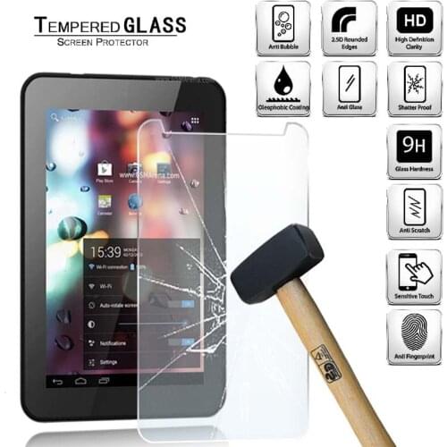 Tablet Tempered Glass Screen Protector Cover for Alcatel OneTouch Tab 7 HD Explosion-Proof And Anti-Fingerprint Tempered Film
