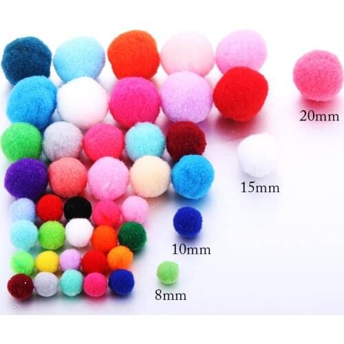 10pcs Color 8mm 10mm 15mm 20mm Round Felt Ball Pad Perfume Box Making Aroma Essential Oil Diffuser Locket Pendant Accessories