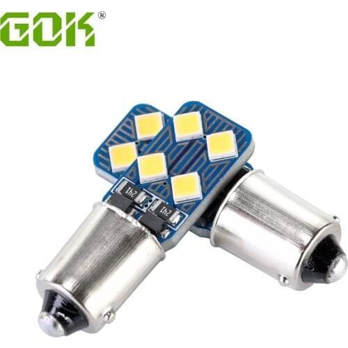 10x BA9S LED T4W Super Bright LED 3030 SMD BAY9S BAX9S LED Car License Plate Lights Auto Lamp Marker light Non-Polarity DC 12V
