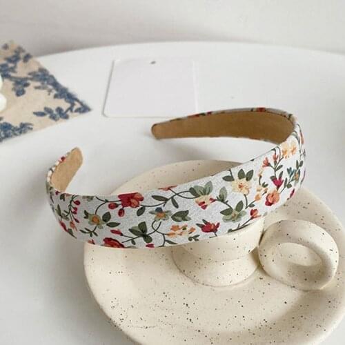 2021 Summer Womwn Korean Cute Sweet Color Satin Headband Girl Hairpin Japanese Temperament Multicolor Elastic Casual Headband