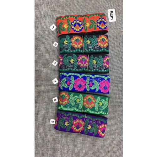 5cm ethnic style jacquard webbing,QC0417K