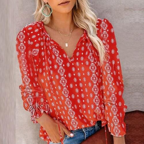 Блузки с принтом AMMUG China At AliExpress