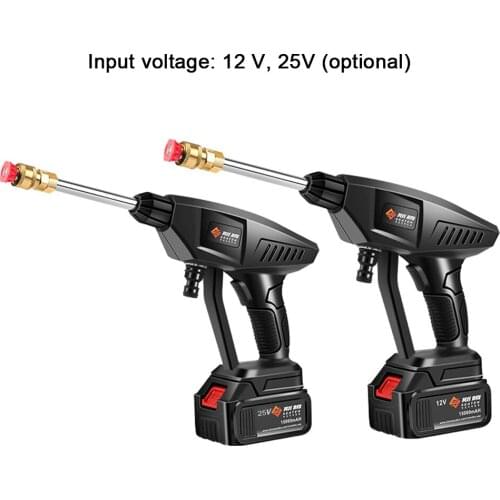 Household Cordless 30Bar High Pressure Car Wash Tool Portable Vehicle Cleaning Machine Automobile Washer with Foam Generator