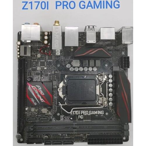 For asua Z170I PRO GAMING original motherboard LGA 1151 DDR4 USB2.0 USB3.0 USB3.1 32GB Z170 USED desktop motherboard boards