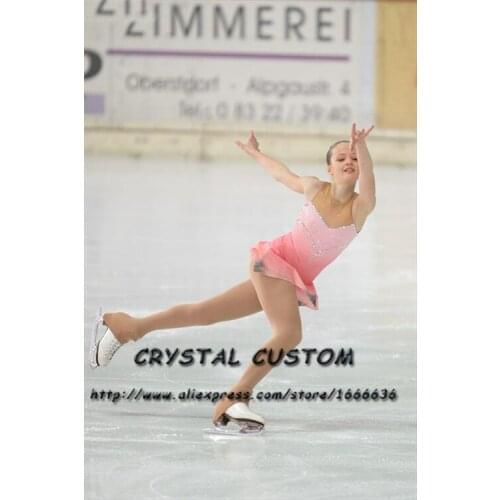 Custom Adult Figure Skating Dresses Graceful New Brand Ice Figure Skating Dresses For Women Competition DR3710