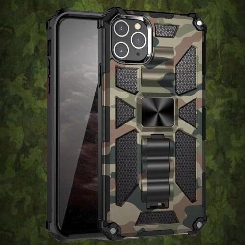 Camouflage TPU Phone Case For iPhone 12 11 Pro XS Max 7 8 Plus Shockproof Armor Back Cover For iPhone 8 7 Plus 12 Mini X XR Case