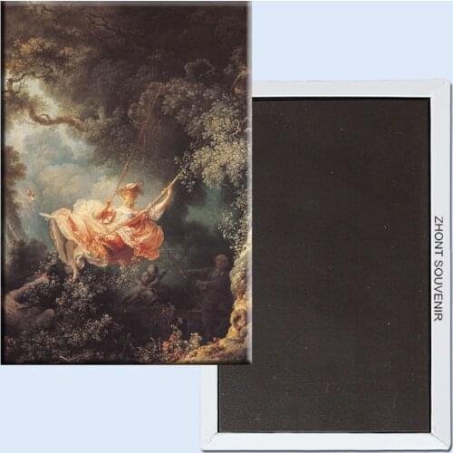 The Swing - Jean-Honore Fragonard magnets collection 21533 Painting picture