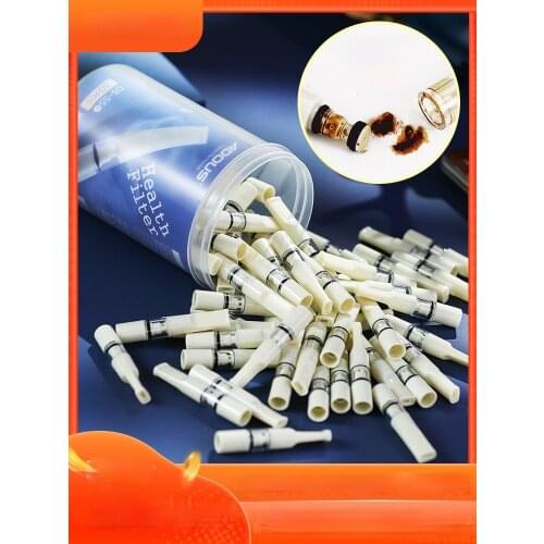 60PCS/Box Cigarette Holder Filter Circulation Type Washable Cigarette Filter For Men Women Smoking Tool Special Fine Dual-Use