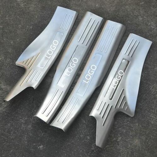 High quality stainless steel Scuff Plate/Door Sill Internal external for 2010-2016 Citroen C5 Car styling