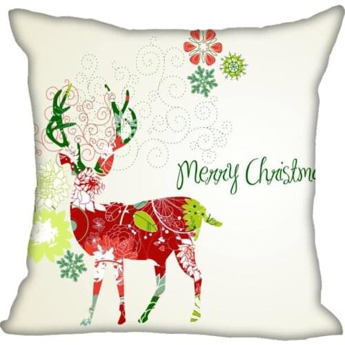 Custom Pillowcase Deer Animals 02 Zipper Pillow Cover 35X35,45X45,60X60cm(Two Sides) Print Your Pictures Pillow Cases