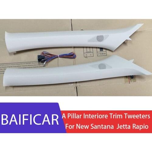 Baificar Brand New Genuine Door Speaker Bass Loudspeaker A Pillar Interiore Trim Tweeters For V.W Jet ta Santana Skoda Rapio