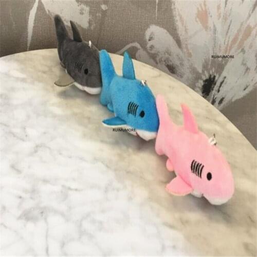 Size 5CM-20CM Ocean Animal , Shark Key Chain Gift Plush Toy