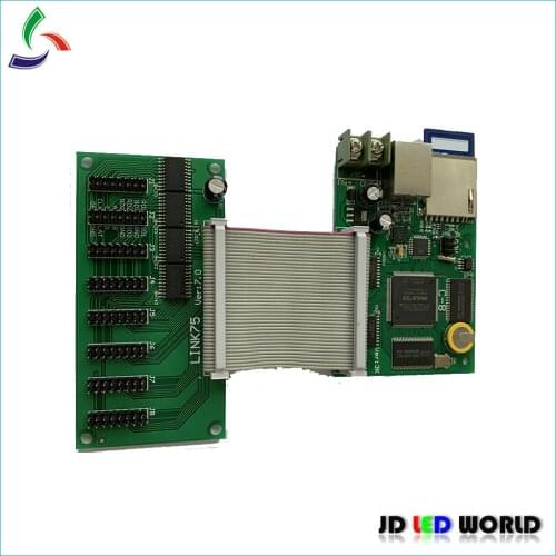 New wing C-8 Ethernet and SD ports RGB full color video led screen controller