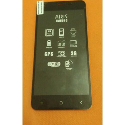 Old Original LCD Display +Digitizer Touch Screen+ Frame for Oukitel U7 MTK6582 5.5 inch QHD 960x540 Free shipping