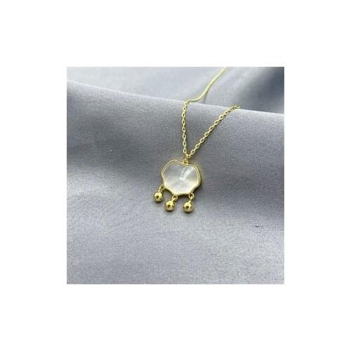 The three Public Real Pearl Necklace