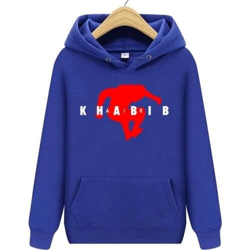 2020 Spring Men Hoodies Air Khabib Nurmagomedov UFCs Black Sweatshirts Men fashionable Women MMA Hoodie Printed Streetwear AX-AJ