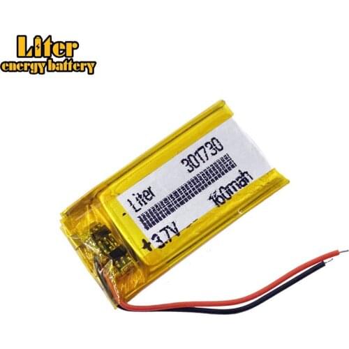 Built-in lithium Tablet polymer battery protection board 031730 301730 3.7V 160MAH MP3 MP4 Bluetooth audio