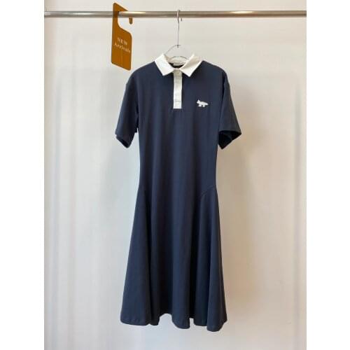 High Quality 2021 Spring and Summer Fashionable 100% Cotton Fox Embroidered Dress