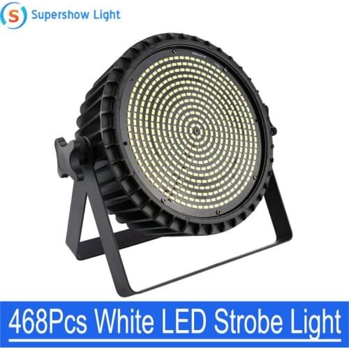 468pcs LED 5730 White Dimmer Control Strobe Lighting with DMX 512 for Disco Theater Studio Stage DJ Clubs Party Show