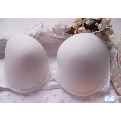34 36 38 40 A B C D cup bra Young girl plus size underwear thin slice seamless front button push up sexy big bra C3403