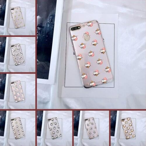 Kawaii Rabbit Phone Case For Huawei Honor 7 8 9 10 Lite Silicone Back Cover For Huawei Honor 10 9 8 8X MAX 7S 7X 7A 7C Pro Case