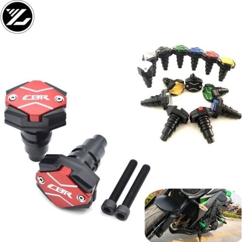 For Honda CBR500R 600F 650 CBR600 F3 F4 F4i CBR1000R Motorcycle Falling Protectors Exhaust Frame Slider Anti Crash Pad Protector