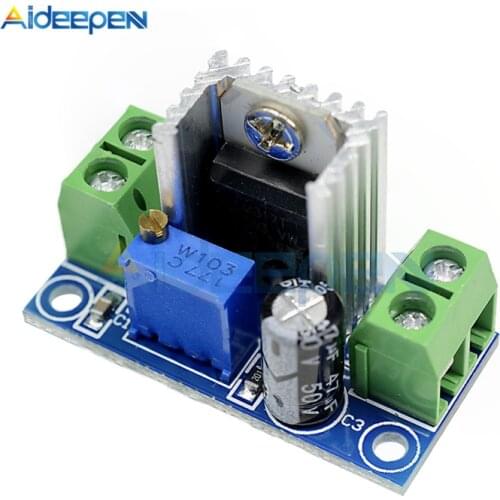 LM317 DC-DC Converter Buck Step Down Circuit Board Module Linear Regulator LM317 Adjustable Voltage Regulator Power Supply