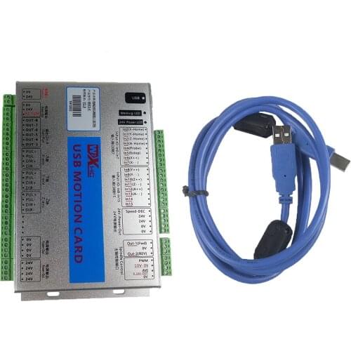Mach3 Mach4 CNC control card 3 axis 4 axis 6 axis XHC MKX4 MACH3 USB CNC motion control card 2000KHZ supports Windom system
